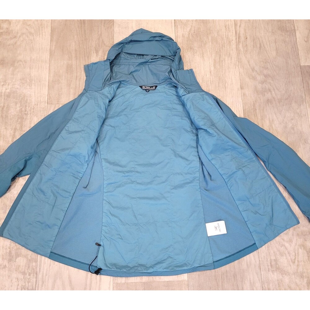 Arc'teryx Atom SL Hoody Jacket Womens S Blue Lightweight Outdoor Hiking Gorpcore - Picture 6 of 13